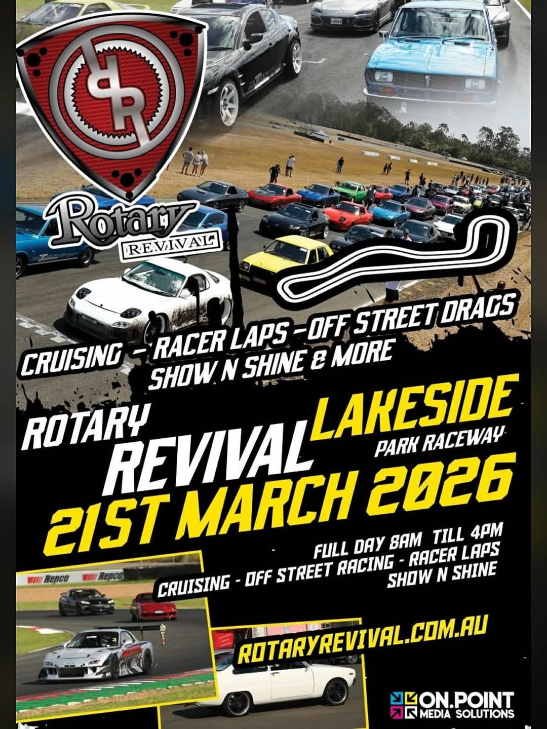 Rotary Revival — JDM spectator event in Brisbane, QLD on Saturday 21 March 2026