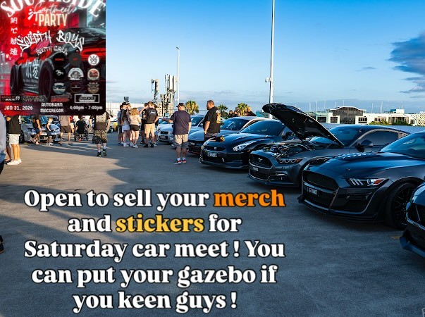 Southside Carmeets Party — JDM/Muscle car meet in Brisbane, QLD on Saturday 31 January 2026