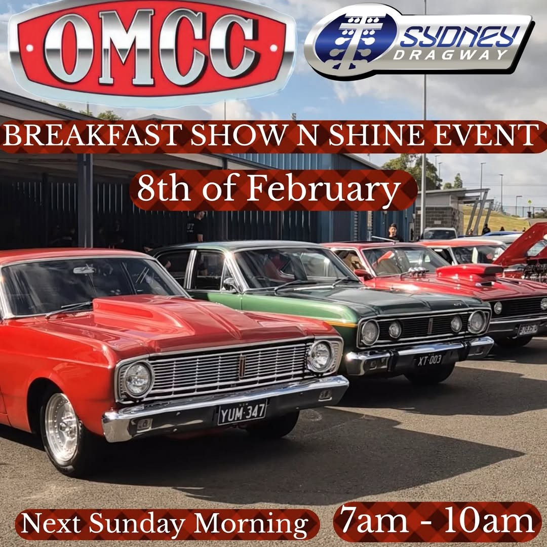 Breakfast Show n Shine — Classic/Muscle car meet in Sydney, NSW on Sunday 8 February 2026