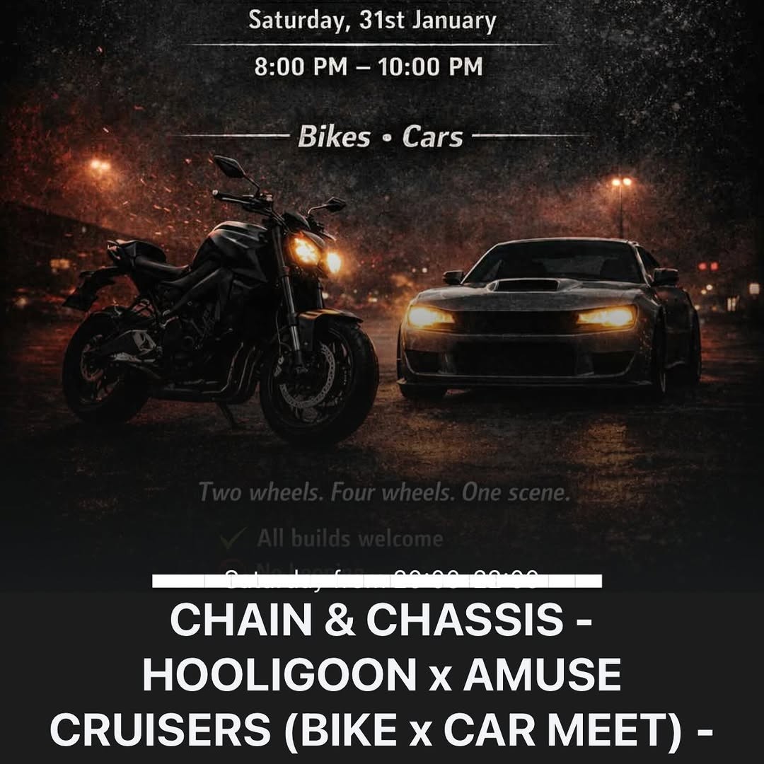 CHAIN & CHASSIS — car meet in Melbourne, VIC on Saturday 31 January 2026