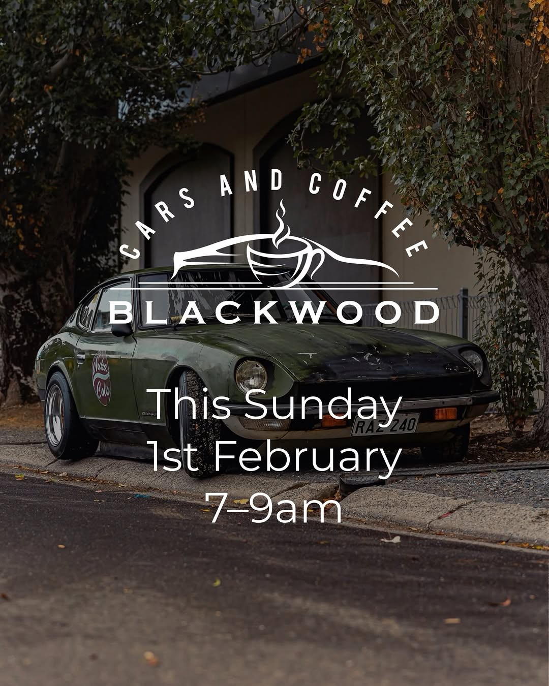 Cars and Coffee Blackwood — car meet in Adelaide, SA on Sunday 1 February 2026