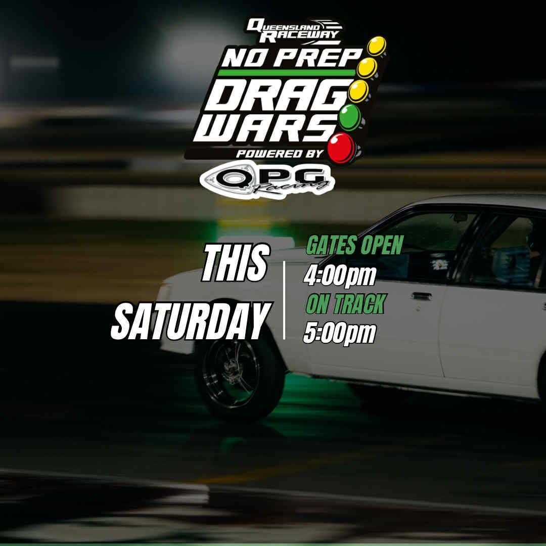 No Prep Drag Wars — Muscle track day in Brisbane, QLD on Saturday 31 January 2026