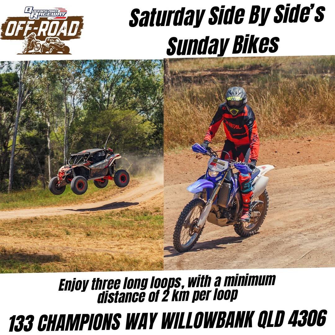Saturday Side By Side's — 4x4 track day in Brisbane, QLD on Saturday 31 January 2026