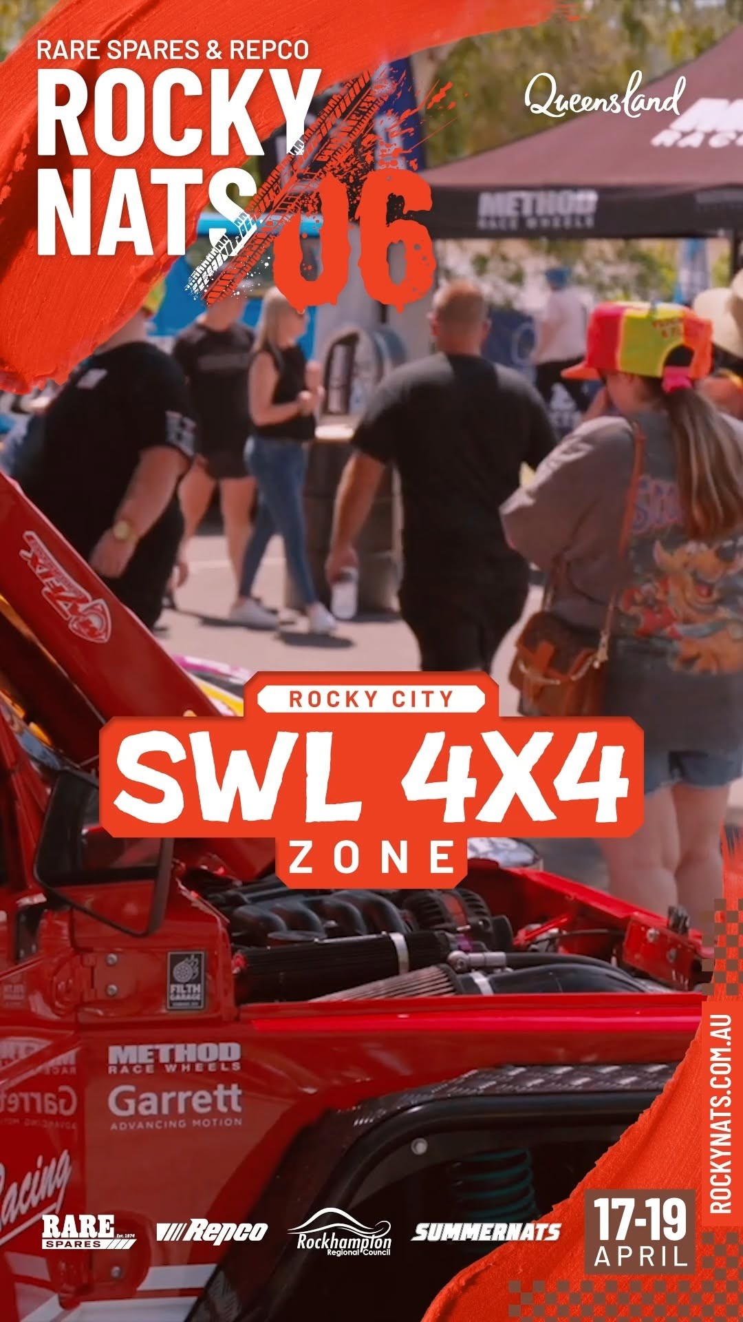 Rocky Nats 06 — 4x4/Muscle spectator event in Brisbane, QLD on Friday 17 April 2026