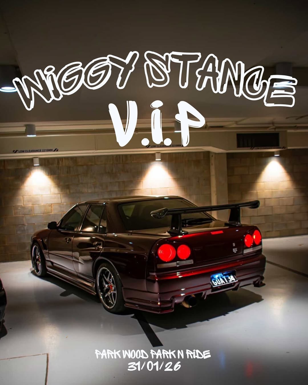 Wiggy Stance V.I.P Meet — Stance/JDM car meet in Gold Coast, QLD on Saturday 31 January 2026