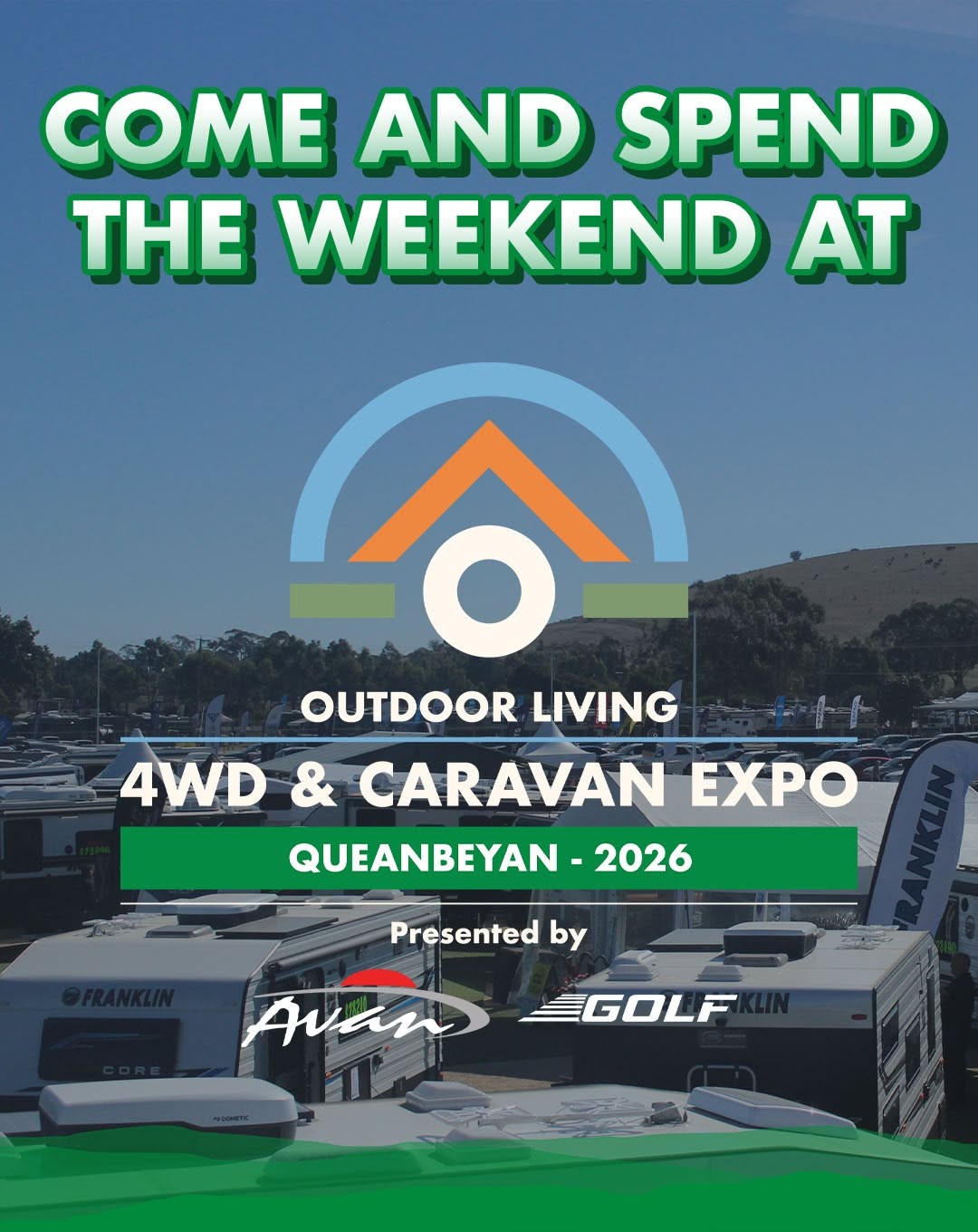Quenbeyan Outdoor Living, 4WD & Caravan Expo — 4x4 spectator event in Sydney, NSW on Saturday 14 February 2026