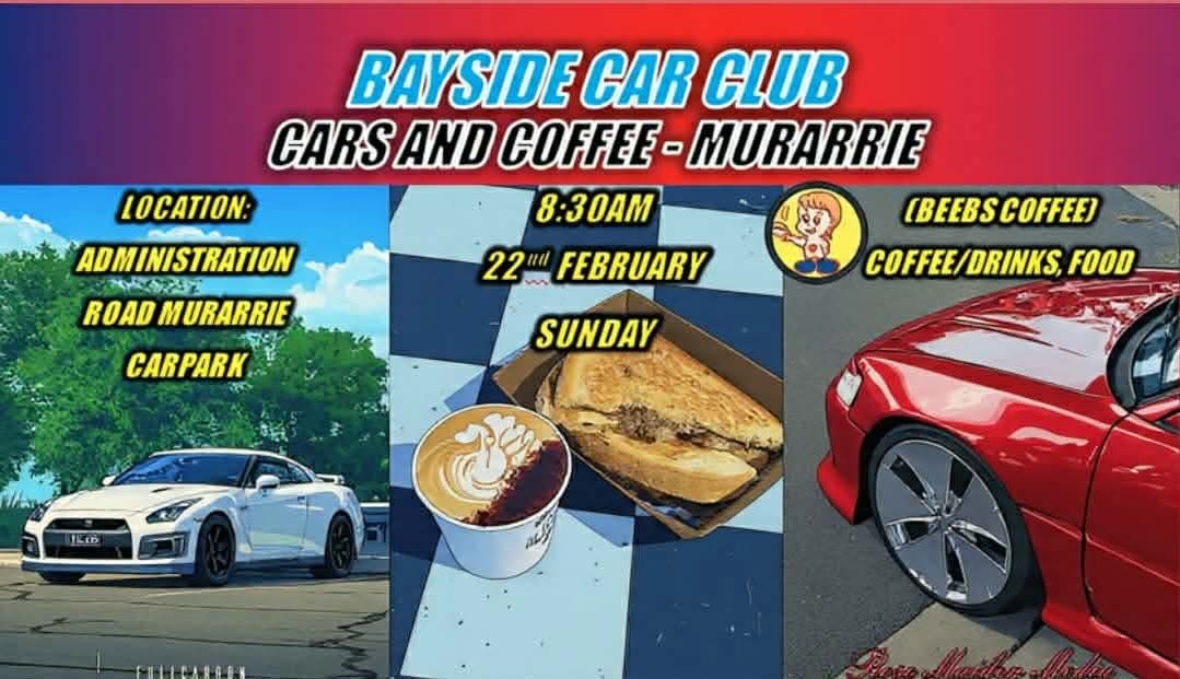 Cars and Coffee - Murarrie — car meet in Brisbane, QLD on Sunday 22 February 2026