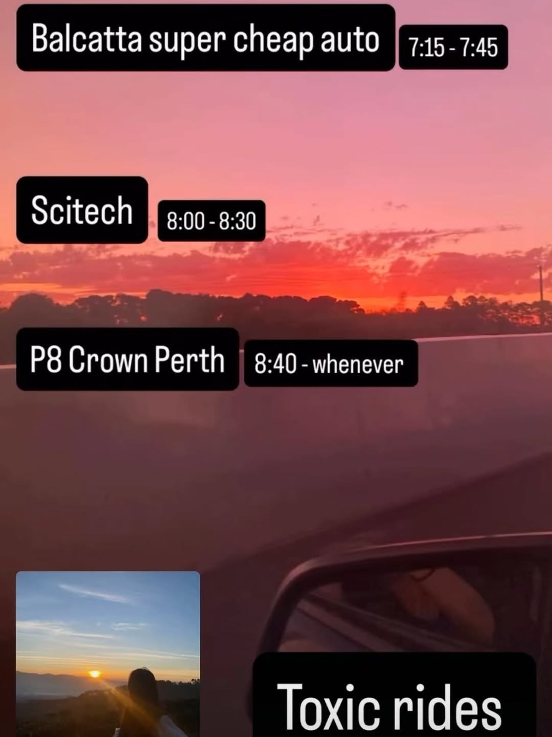 Toxic Rides Tuesday Cruise — Muscle car meet in Perth, WA on Tuesday 10 February 2026
