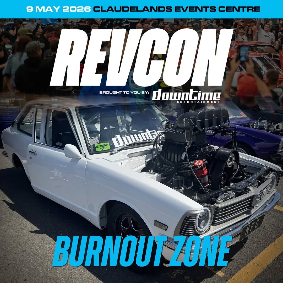 REVCON — JDM/Muscle spectator event in International on Saturday 9 May 2026
