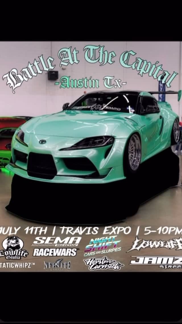 Battle At The Capital — Stance/JDM spectator event in International on Saturday 11 July 2026