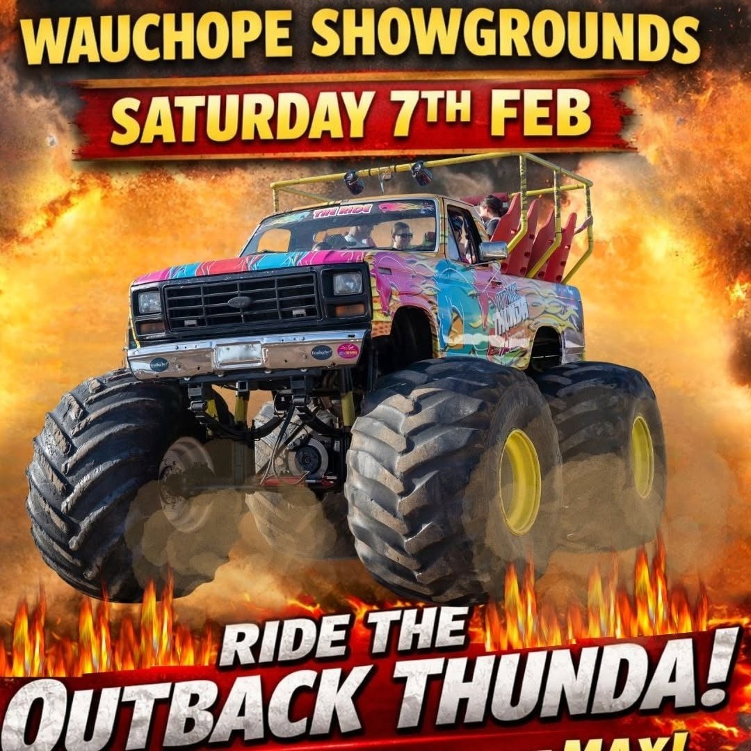 Monster Truck Mayhem Thrills & Stunt Show — 4x4 spectator event in Sydney, NSW on Saturday 7 February 2026