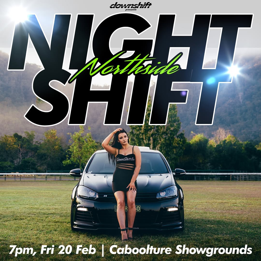 Night Shift Northside — JDM/Euro car meet in Brisbane, QLD on Friday 20 February 2026