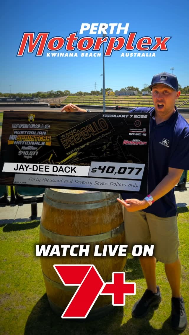 Barbagallo Australian Mr Sprintcar Nationals — spectator event in Perth, WA on Saturday 7 February 2026