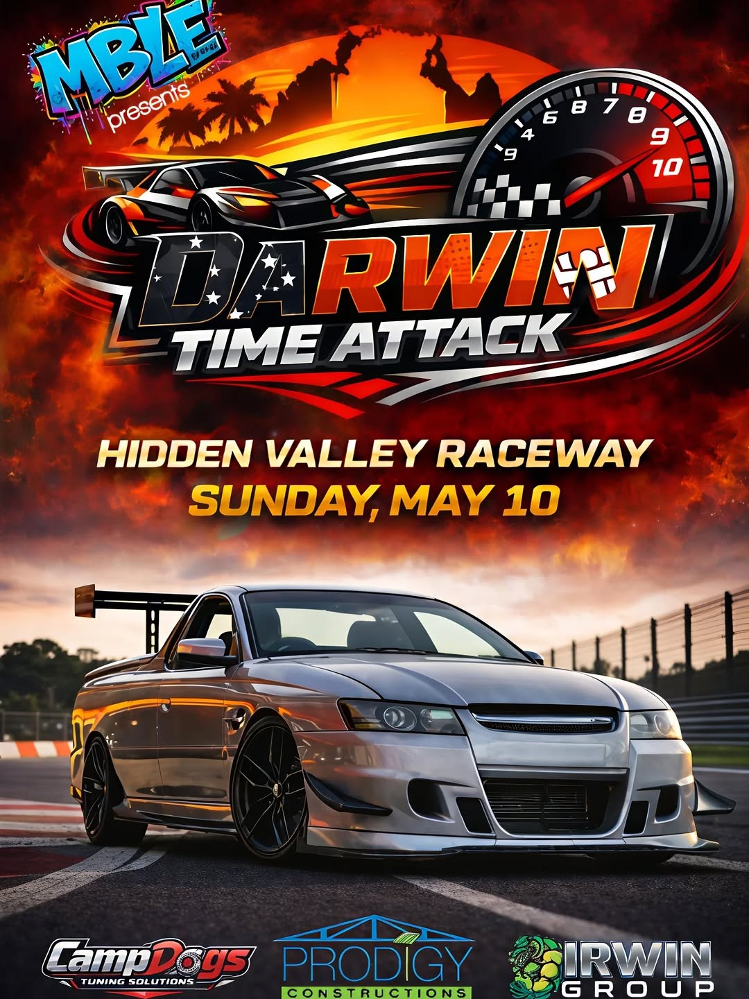 Darwin Time Attack — JDM track day in Darwin, NT on Sunday 10 May 2026