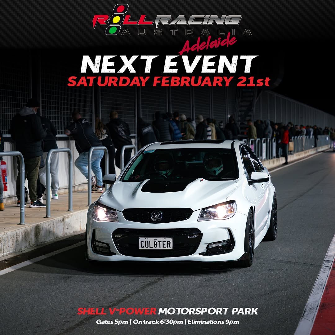 Roll Racing Adelaide 66 — Euro/JDM track day in Adelaide, SA on Saturday 21 February 2026