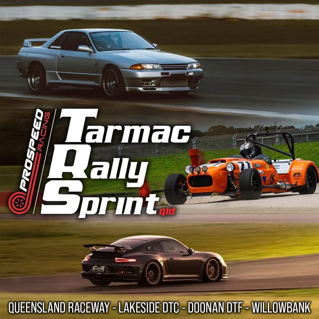 Tarmac Rally Sprint Championship 2026 — track day in Brisbane, QLD on Saturday 14 March 2026