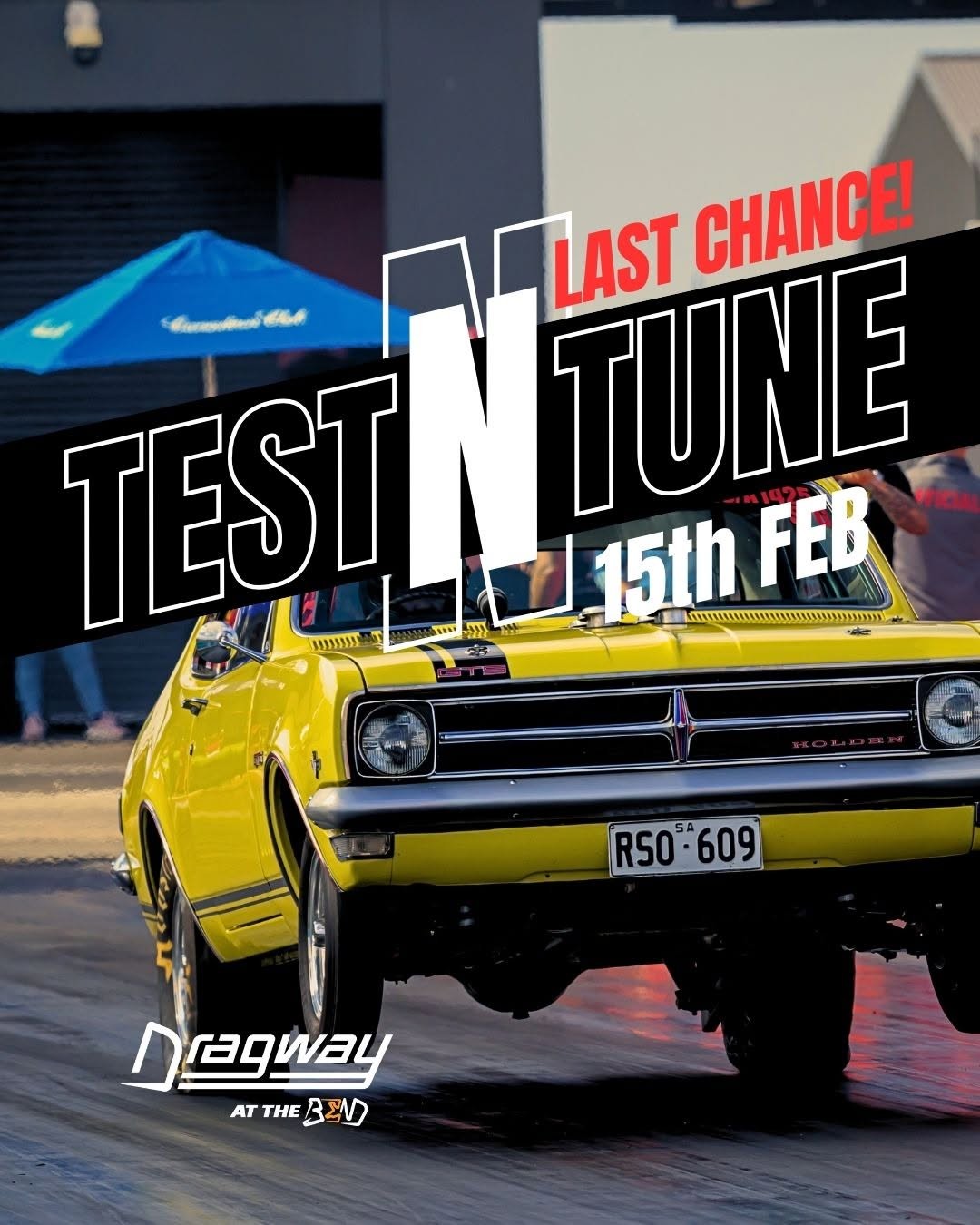 Competition Test 'N' Tune — Muscle track day in Adelaide, SA on Sunday 15 February 2026