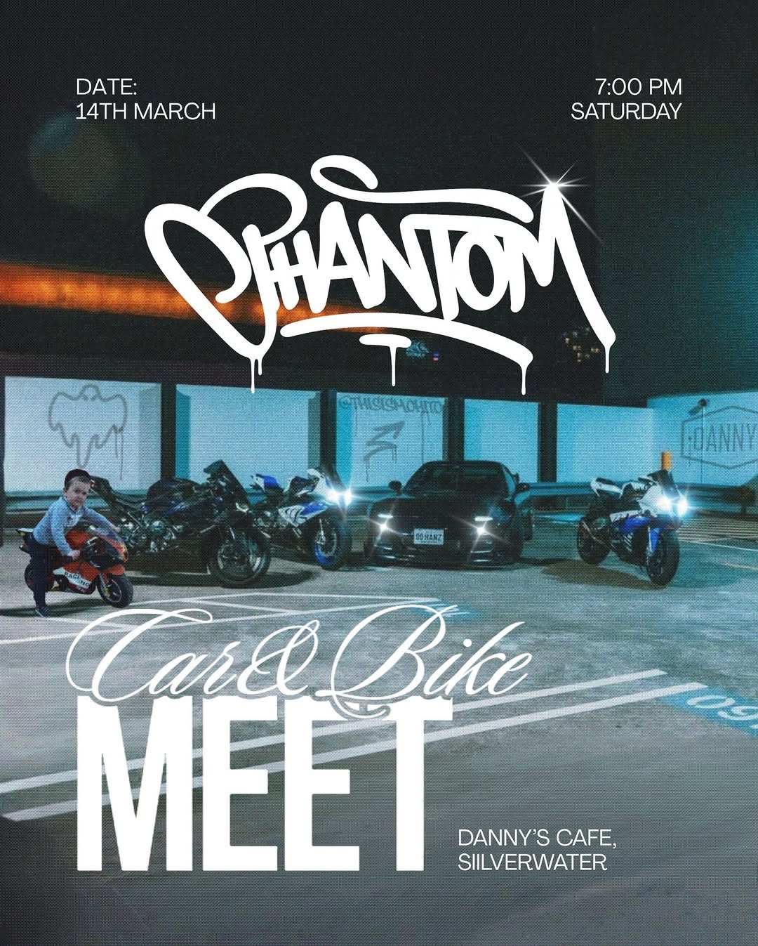 Phantom Car & Bike Meet — JDM car meet in Sydney, NSW on Saturday 14 March 2026
