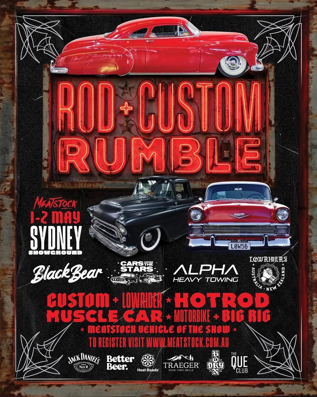 Rod + Custom Rumble — Classic/Muscle spectator event in Sydney, NSW on Friday 1 May 2026