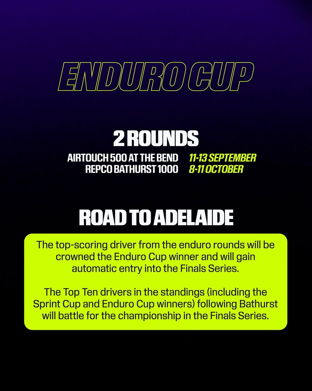 Repco Bathurst 1000 flyer — NSW