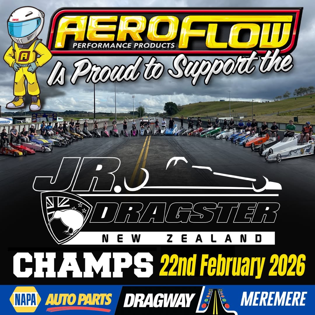 JR. Dragster New Zealand Champs — Muscle spectator event in International on Sunday 22 February 2026