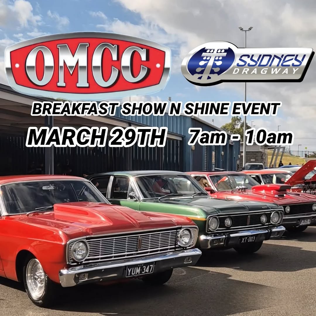 OMCC Breakfast Show n Shine — Classic/Muscle car meet in Sydney, NSW on Sunday 29 March 2026
