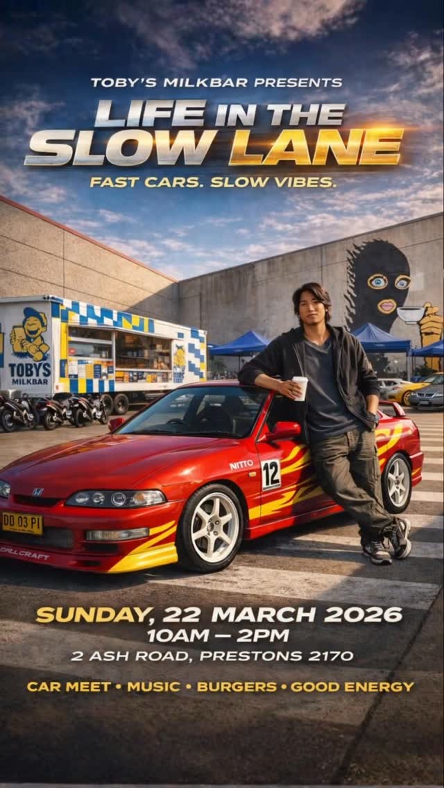 Life In The Slow Lane — Euro/JDM car meet in Sydney, NSW on Sunday 22 March 2026