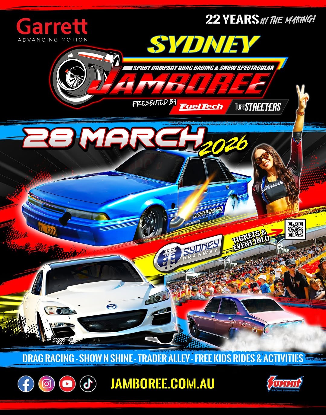 Sydney Jamboree — JDM spectator event in Sydney, NSW on Saturday 28 March 2026