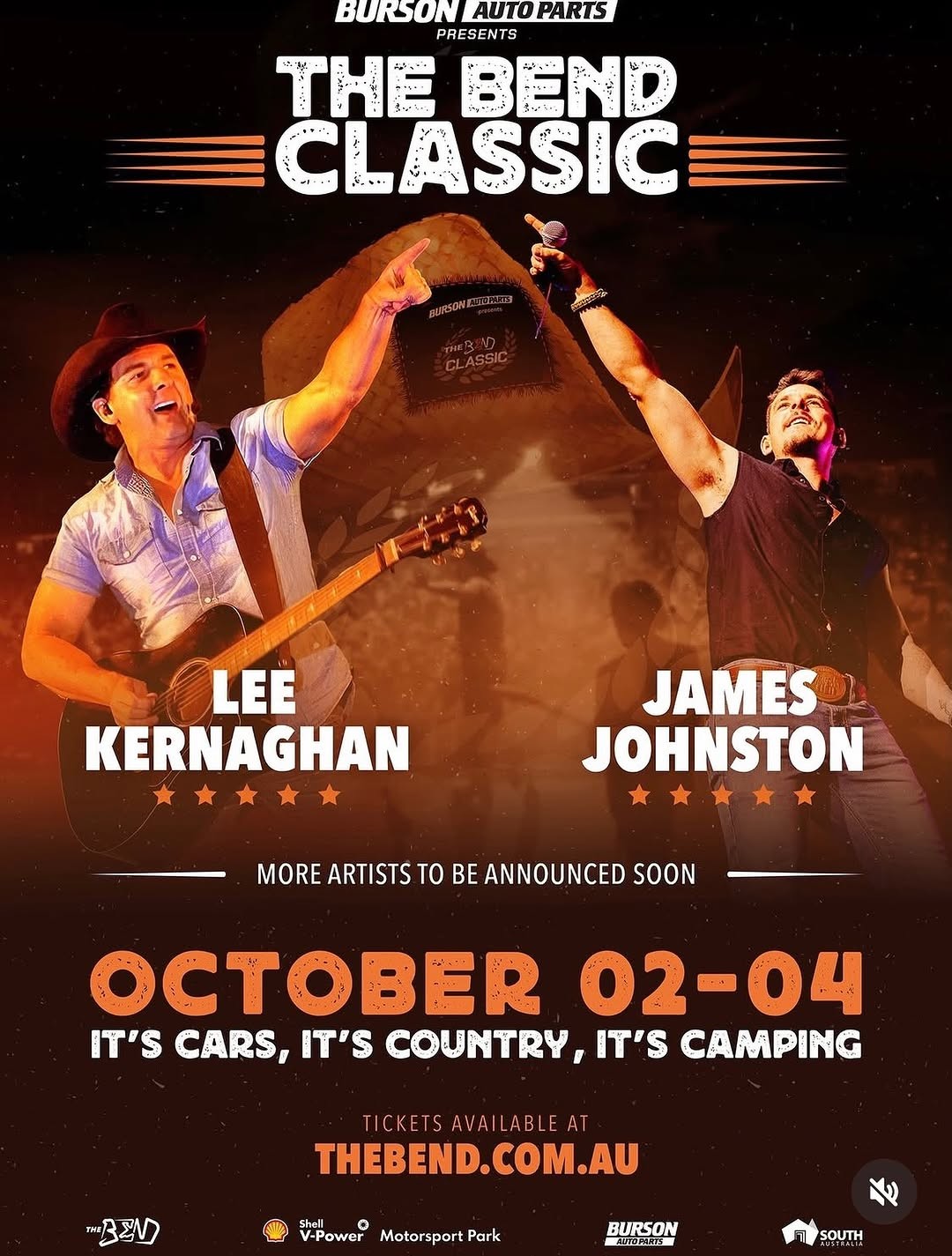 The Bend Classic — Muscle spectator event in Adelaide, SA on Friday 2 October 2026