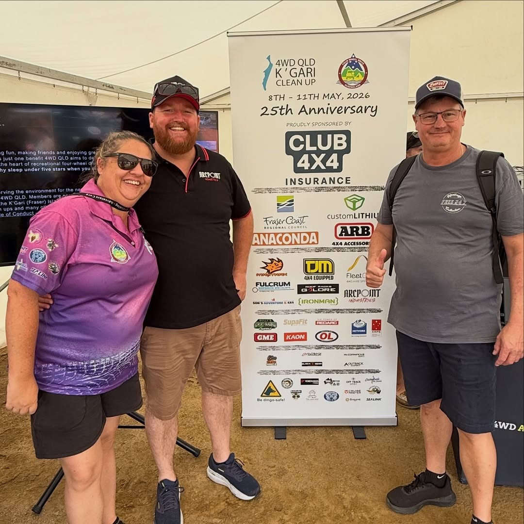 4WD QLD K'Gari Clean Up — 4x4 car meet in Brisbane, QLD on Friday 8 May 2026