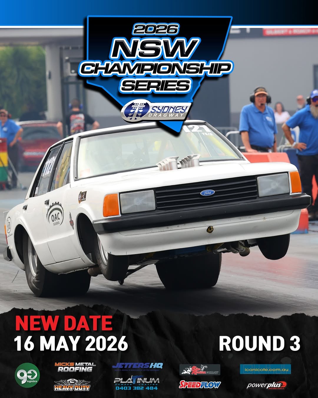 NSW Championship Series - Round 3 — Muscle track day in Sydney, NSW on Saturday 16 May 2026