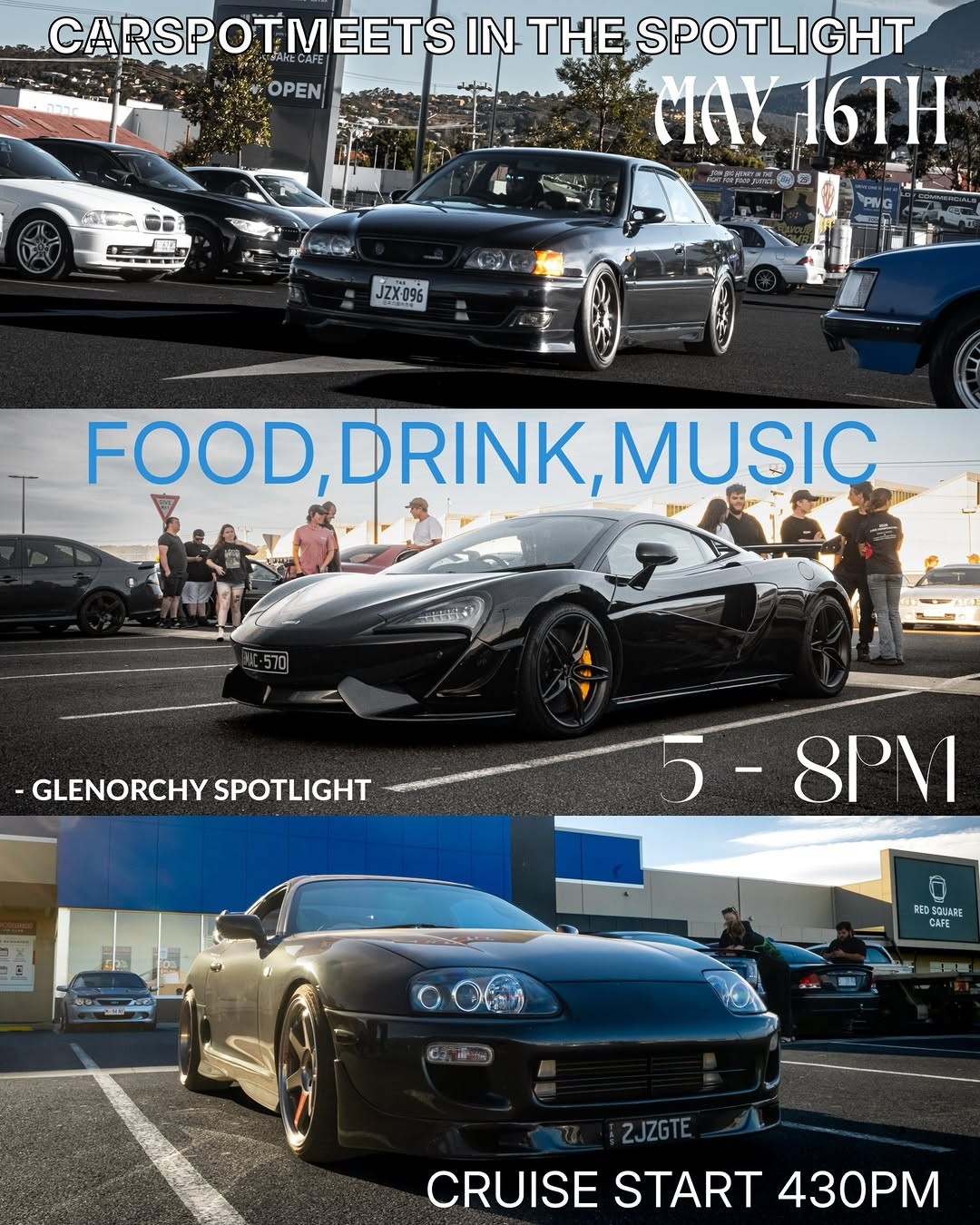Carspotmeets in the Spotlight flyer — TAS