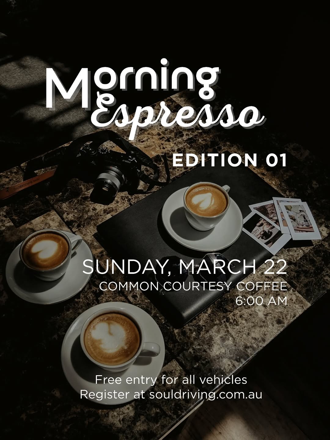 Morning Espresso - Edition 01 — Euro car meet in Brisbane, QLD on Sunday 22 March 2026