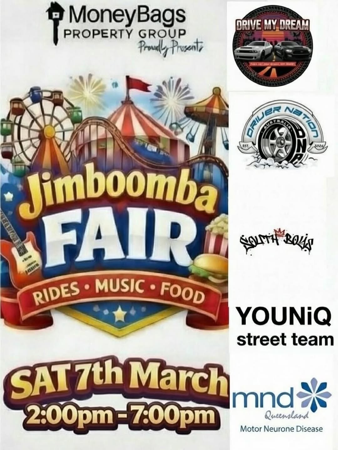 Jimboomba Fair — Muscle spectator event in Brisbane, QLD on Saturday 7 March 2026