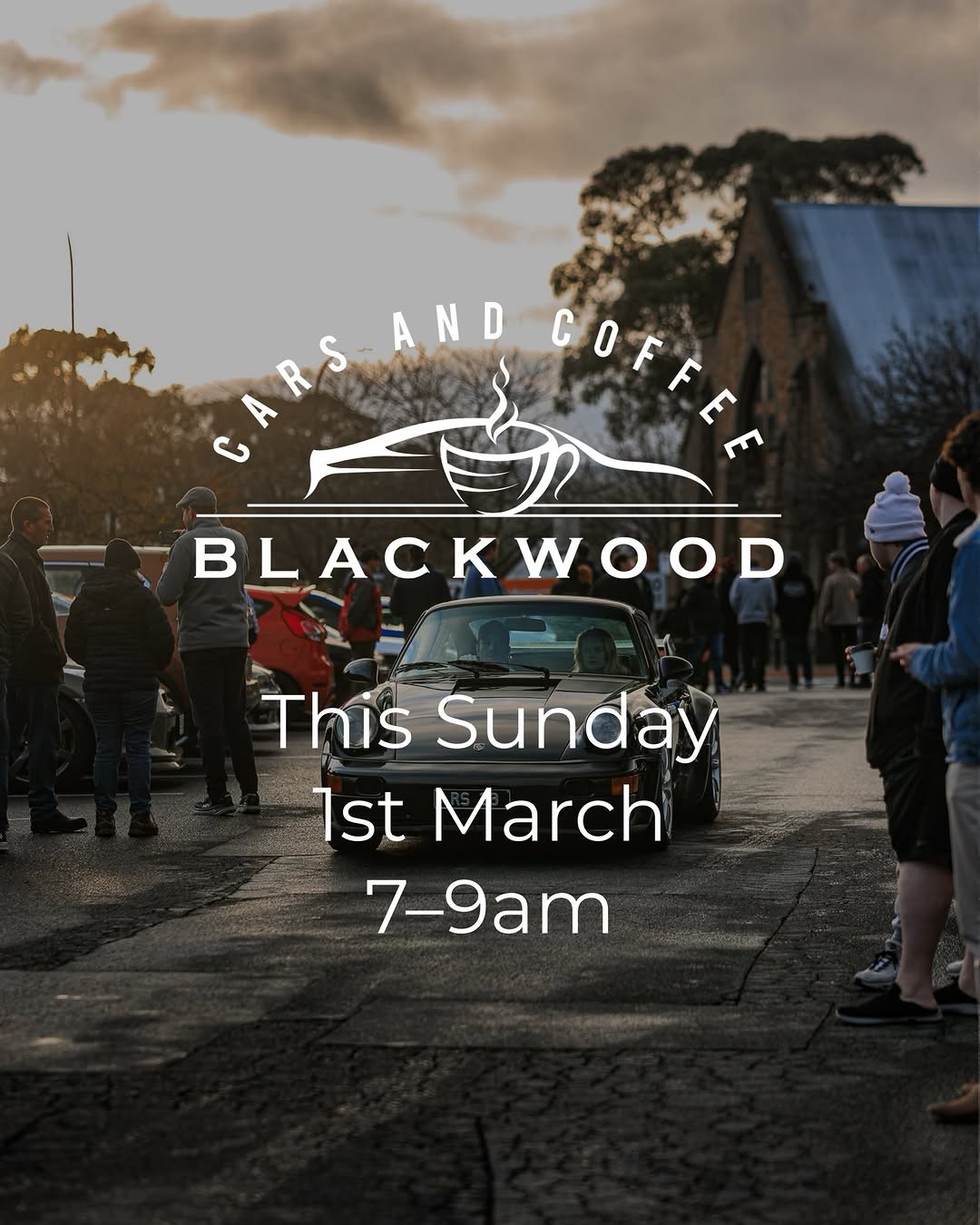 Cars and Coffee Blackwood — car meet in Adelaide, SA on Sunday 1 March 2026