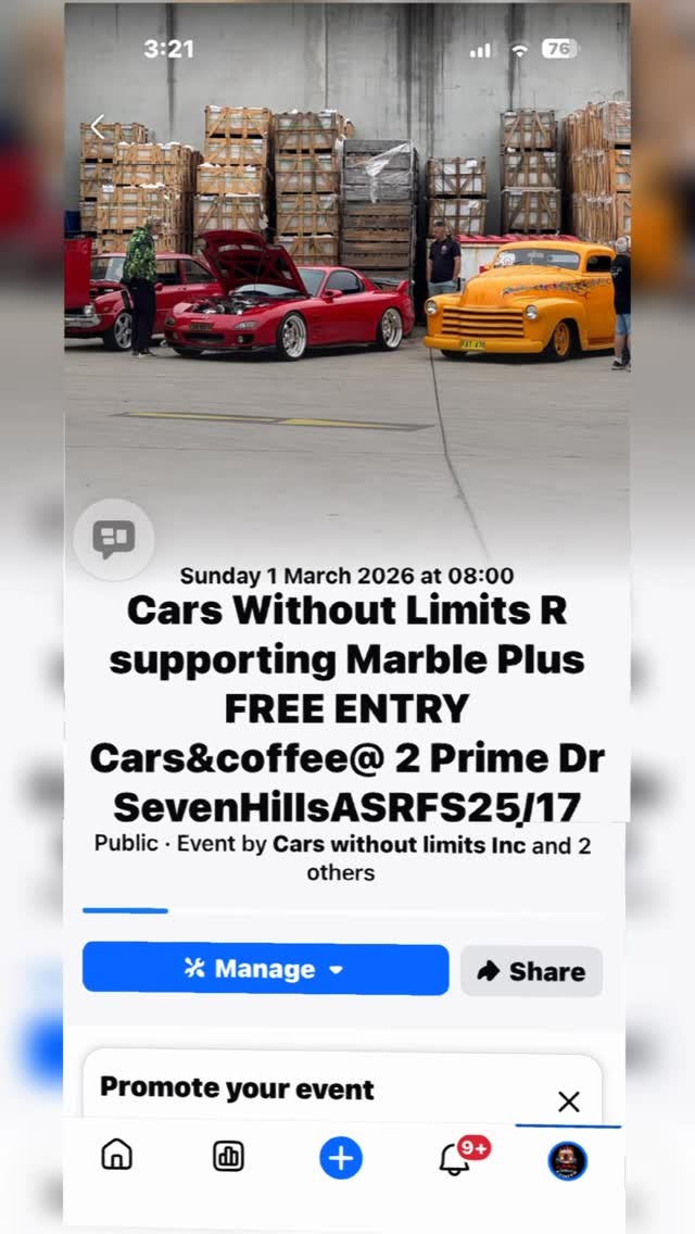 Cars Without Limits - Cars & Breakfast — Classic/JDM car meet in Sydney, NSW on Sunday 1 March 2026