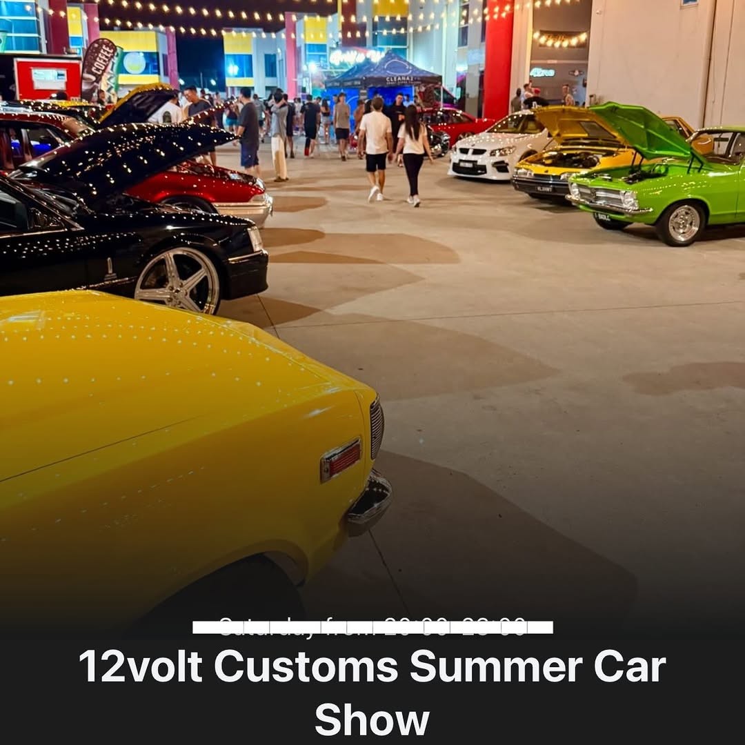 12volt Customs Summer Car Show — car meet in Melbourne, VIC on Saturday 28 February 2026
