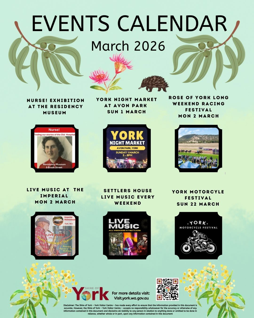 York Motorcycle Festival — spectator event in Perth, WA on Sunday 22 March 2026