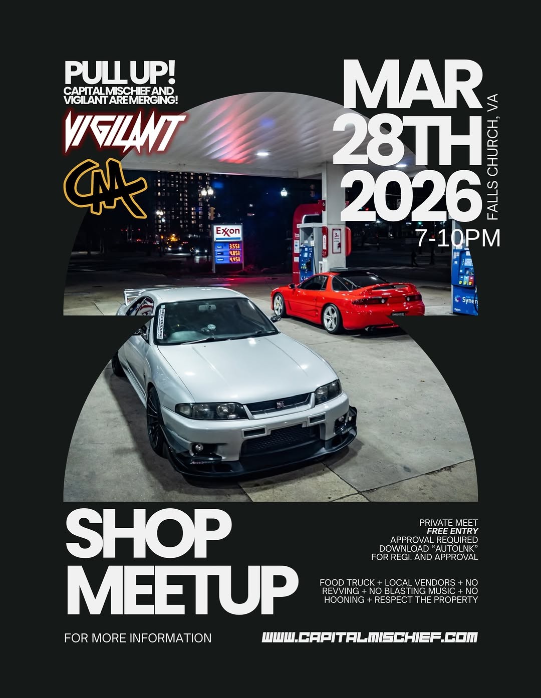 Shop Meetup — JDM car meet in International on Saturday 28 March 2026