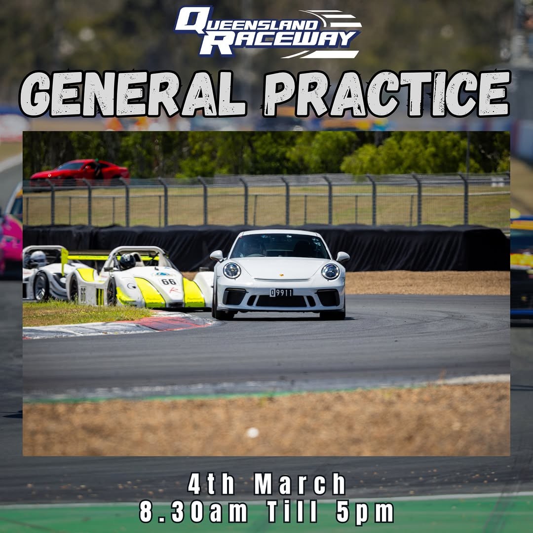 General Practice — track day in Brisbane, QLD on Wednesday 4 March 2026