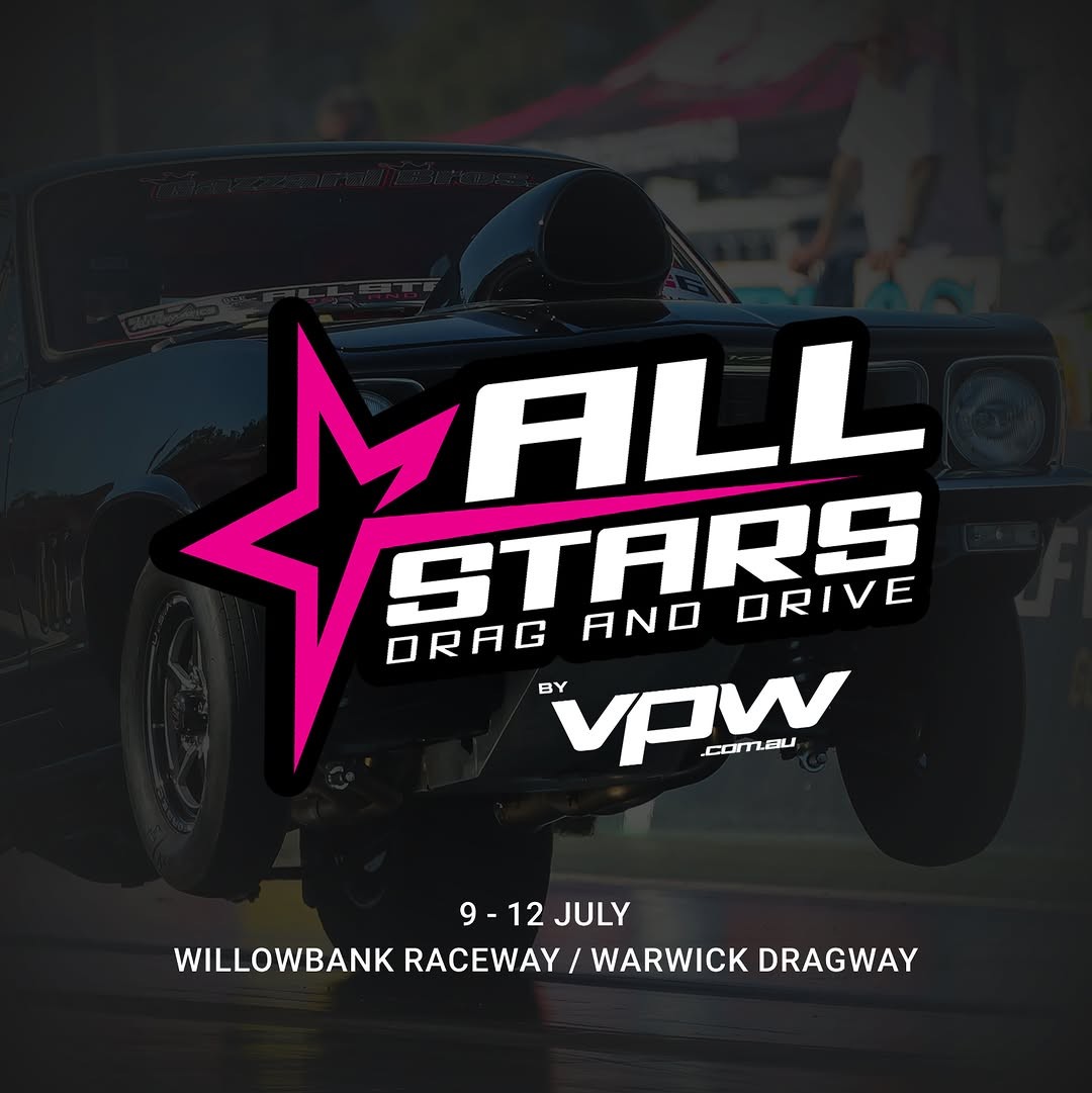 All Stars Drag and Drive flyer — QLD