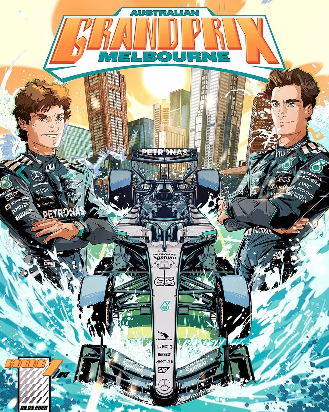 Australian Grand Prix — Euro spectator event in Melbourne, VIC on Sunday 8 March 2026