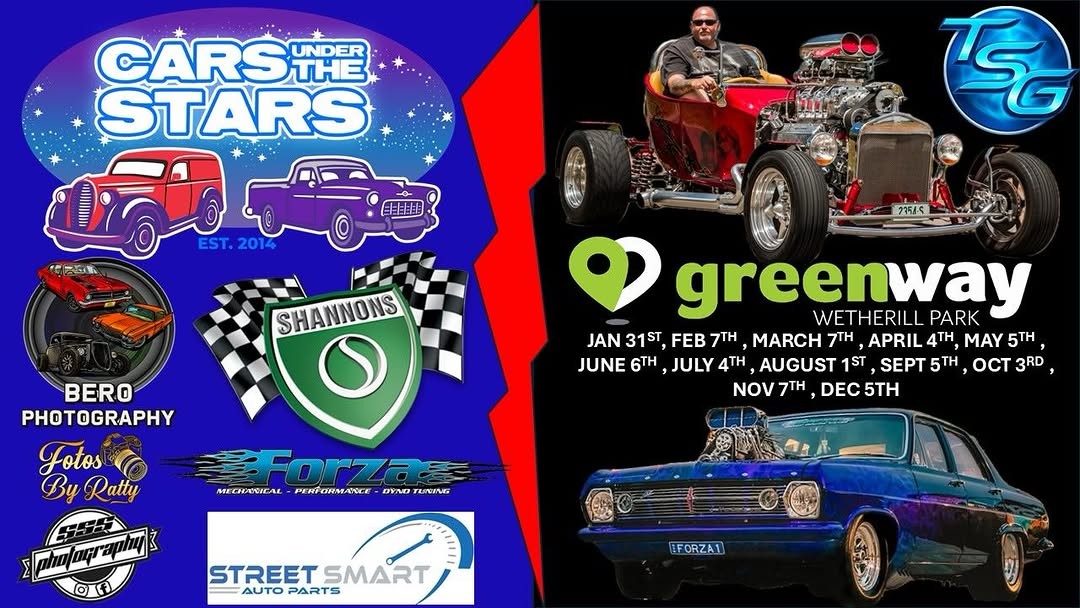 Cars Under The Stars — Muscle/Classic car meet in Sydney, NSW on Saturday 7 March 2026
