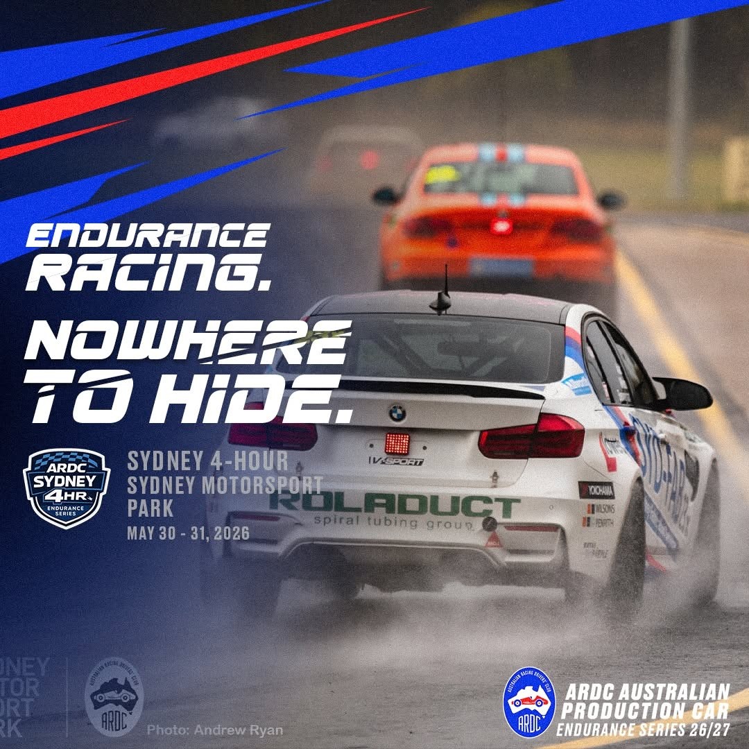 ARDC Sydney 4-Hour — spectator event in Sydney, NSW on Saturday 30 May 2026
