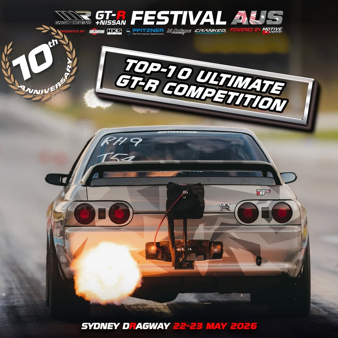 GT-R Festival AUS — JDM spectator event in Sydney, NSW on Friday 22 May 2026
