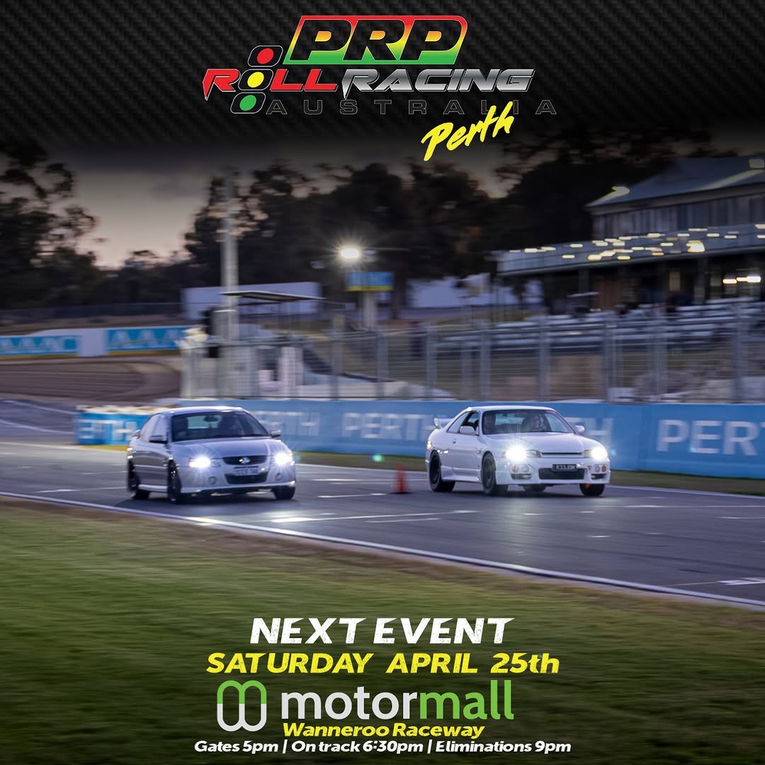PRP Roll Racing Perth 59 — Euro/Exotic track day in Perth, WA on Saturday 25 April 2026