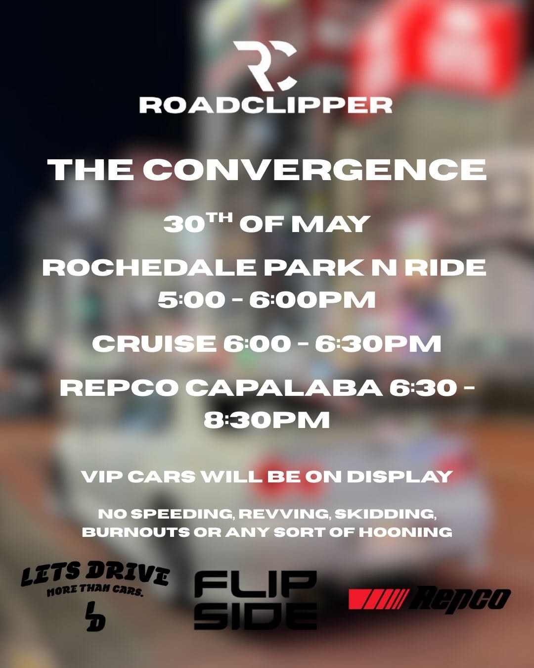 The Convergence — car meet in Brisbane, QLD on Saturday 30 May 2026