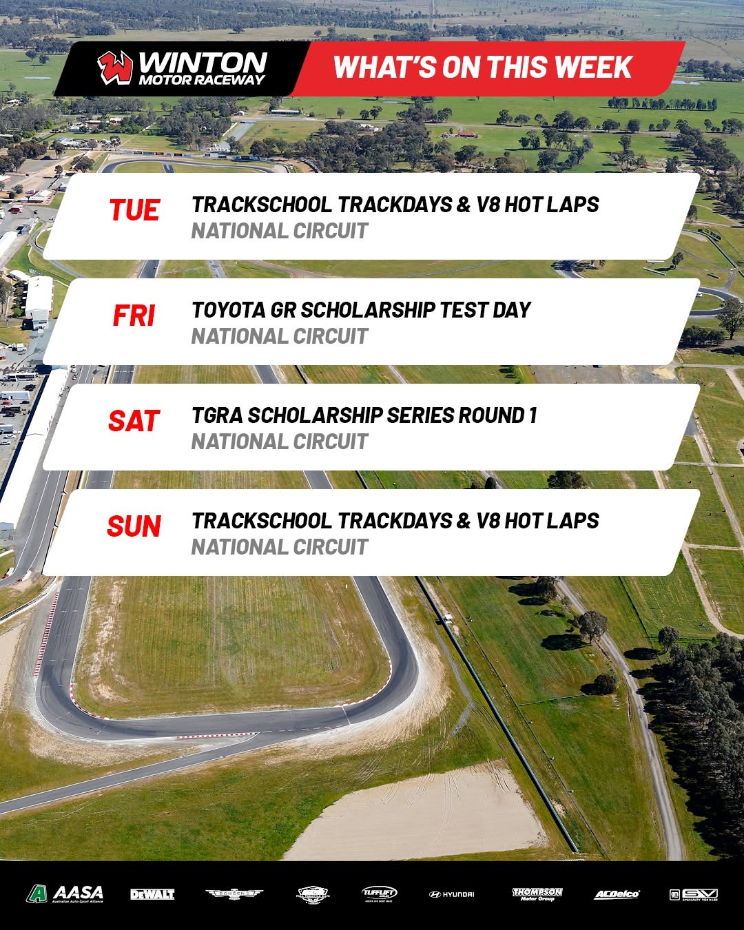 TGRA Scholarship Series Round 1 — spectator event in Melbourne, VIC on Saturday 14 March 2026