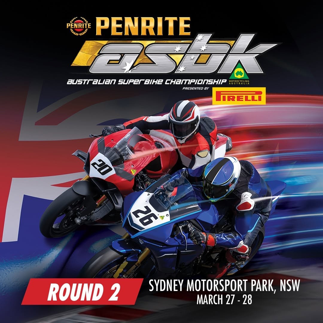 Penrite ASBK Australian Superbike Championship - Round 2 — spectator event in Sydney, NSW on Friday 27 March 2026