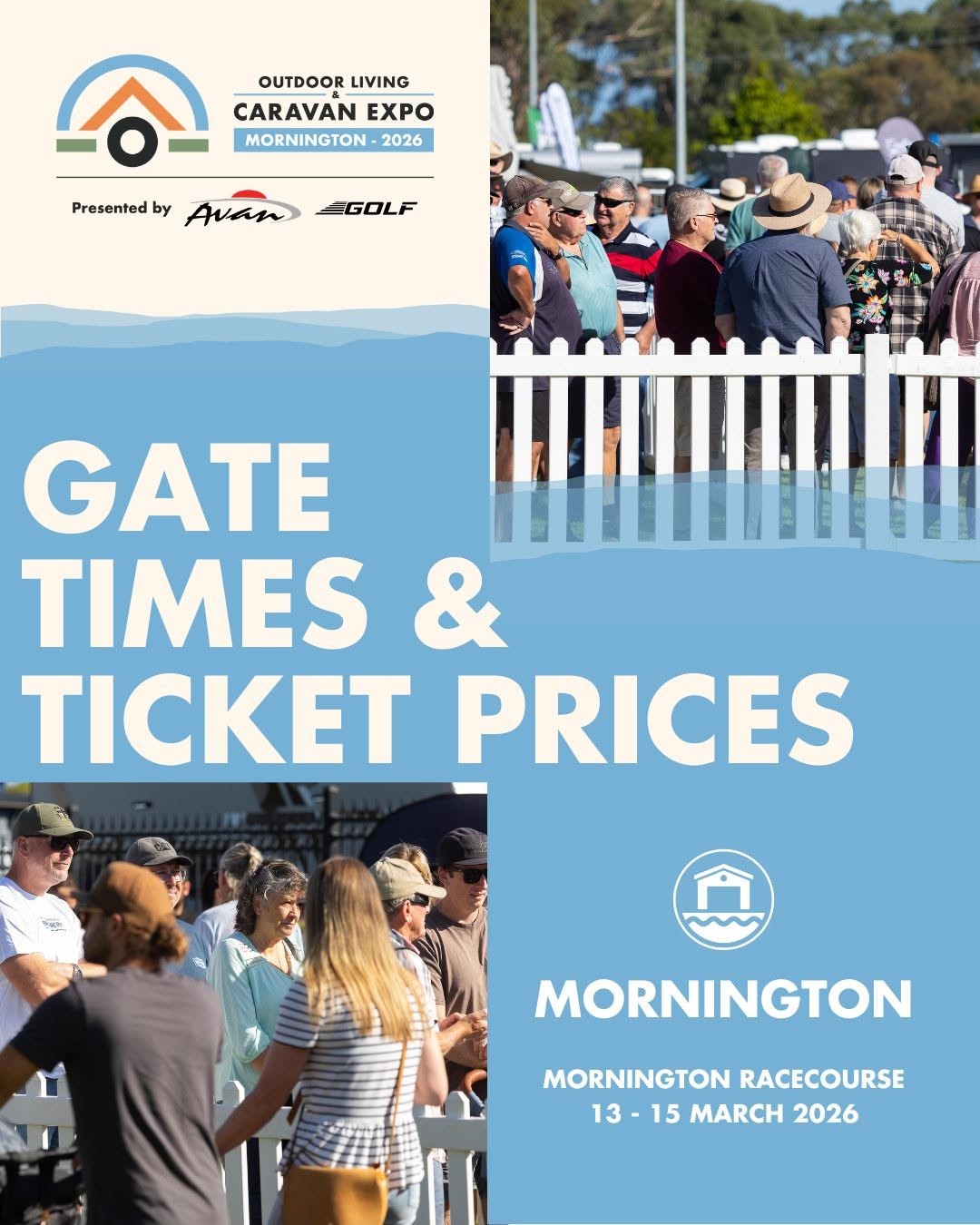 Outdoor Living Caravan Expo — 4x4 spectator event in Melbourne, VIC on Friday 13 March 2026